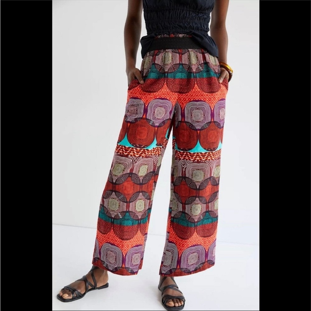 Maeve Wide Leg Pull-on Pants